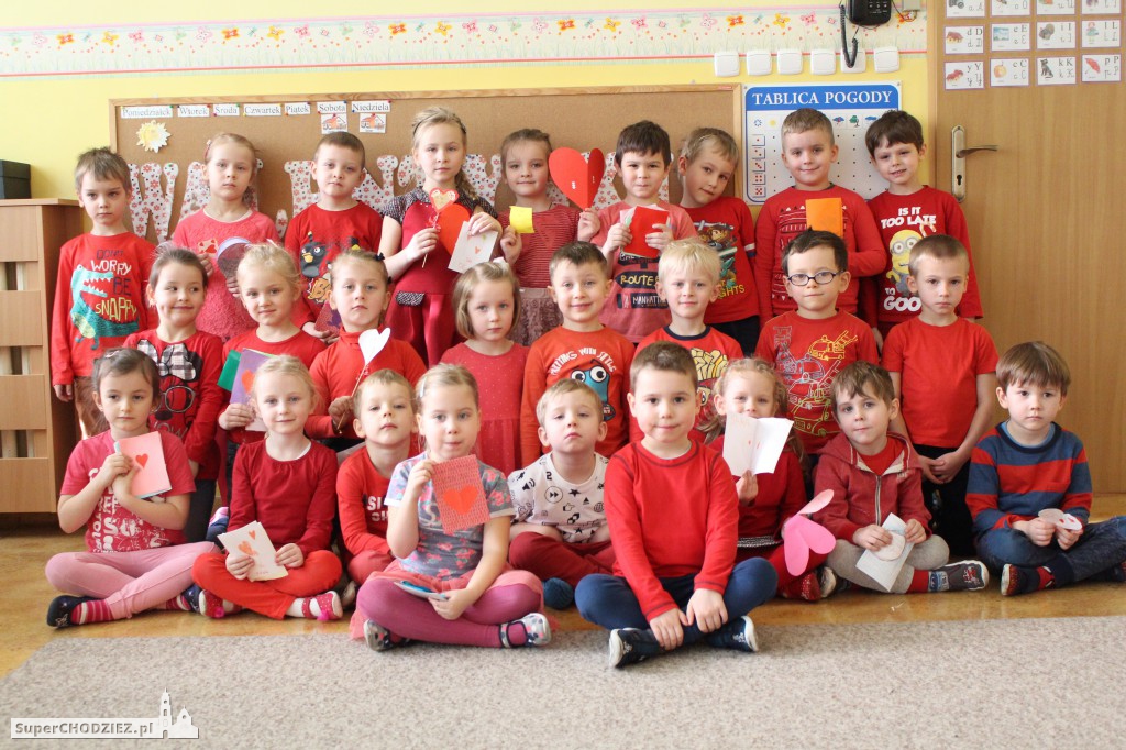 Walentynki w przedszkolu