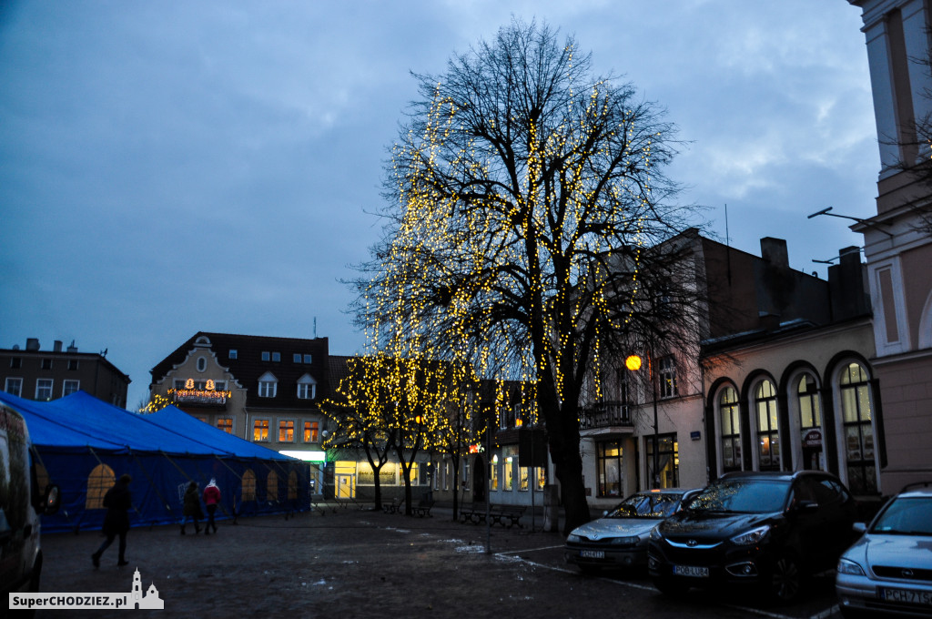 Świąteczna iluminacja Chodzieży 2017