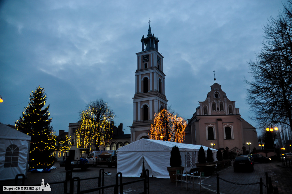 Świąteczna iluminacja Chodzieży 2017