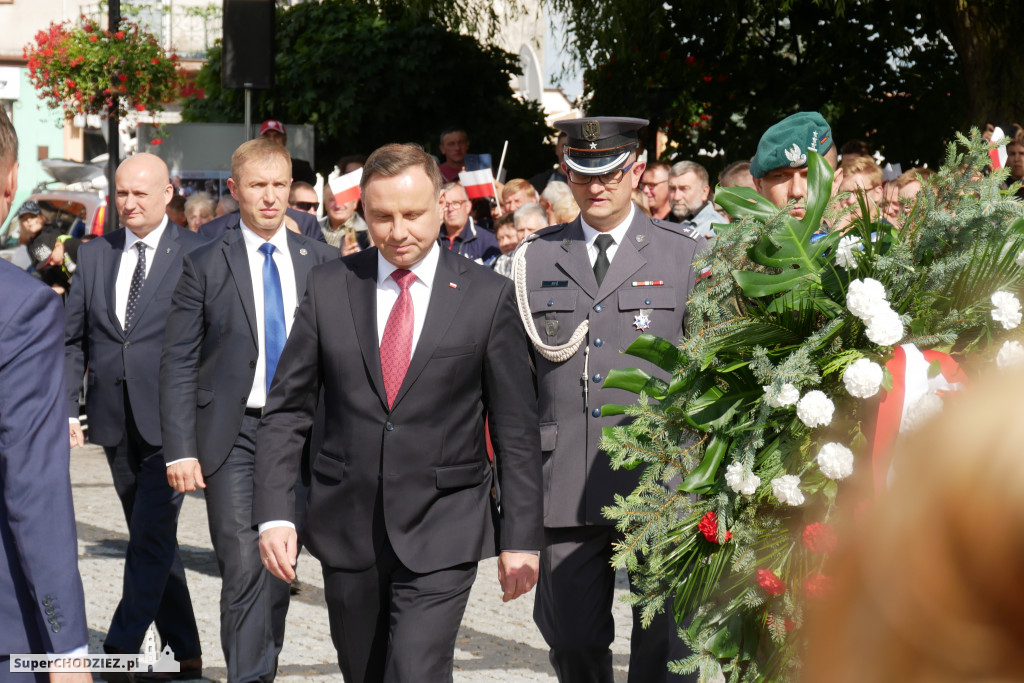 Prezydent RP Andrzej Duda w Margoninie