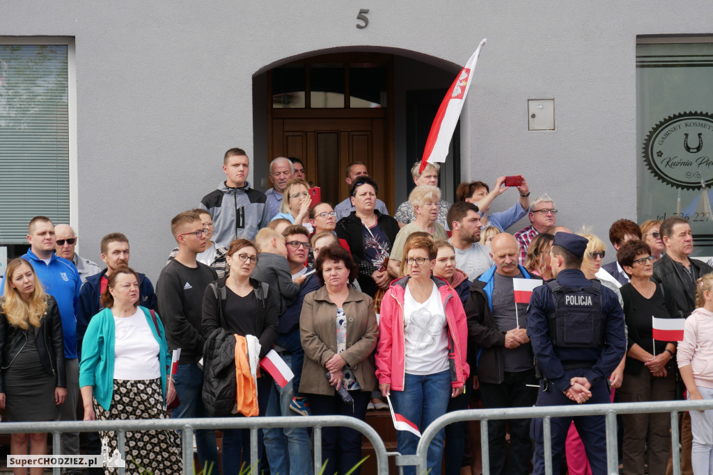 Prezydent RP Andrzej Duda w Margoninie