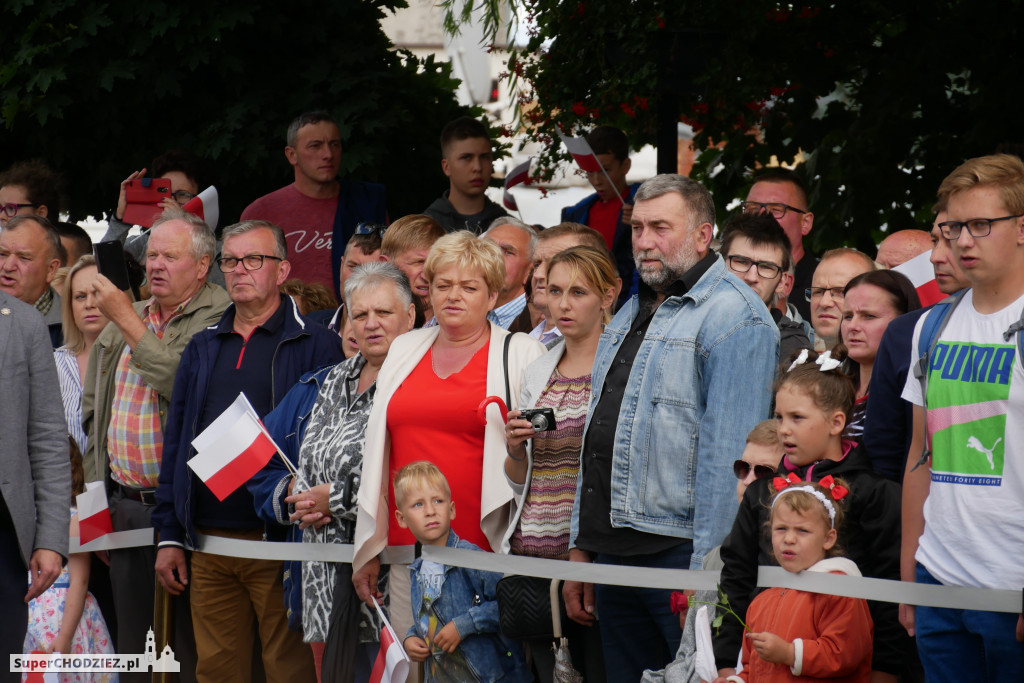 Prezydent RP Andrzej Duda w Margoninie