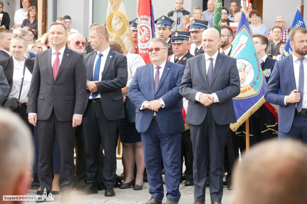 Prezydent RP Andrzej Duda w Margoninie