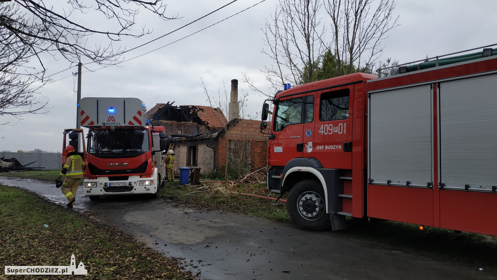 Pożar w Nowej Wsi Wyszyńskiej