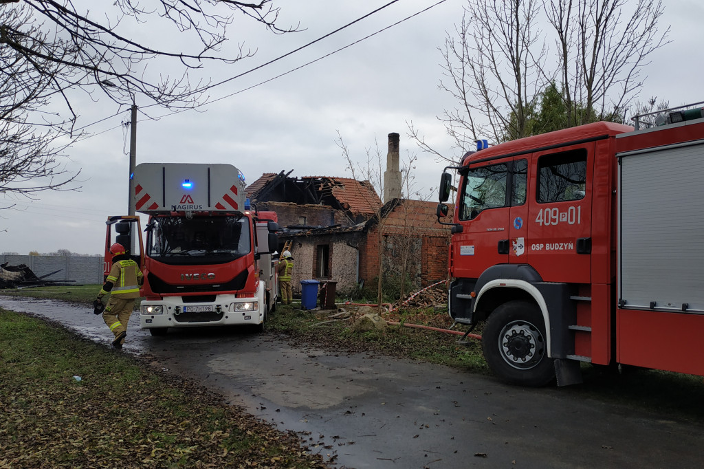 Pożar w Nowej Wsi Wyszyńskiej