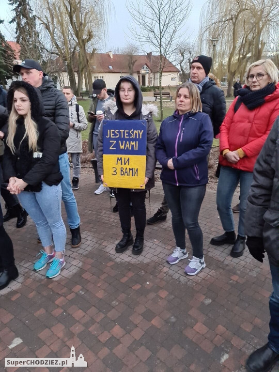 Chodzież solidarna z Ukrainą