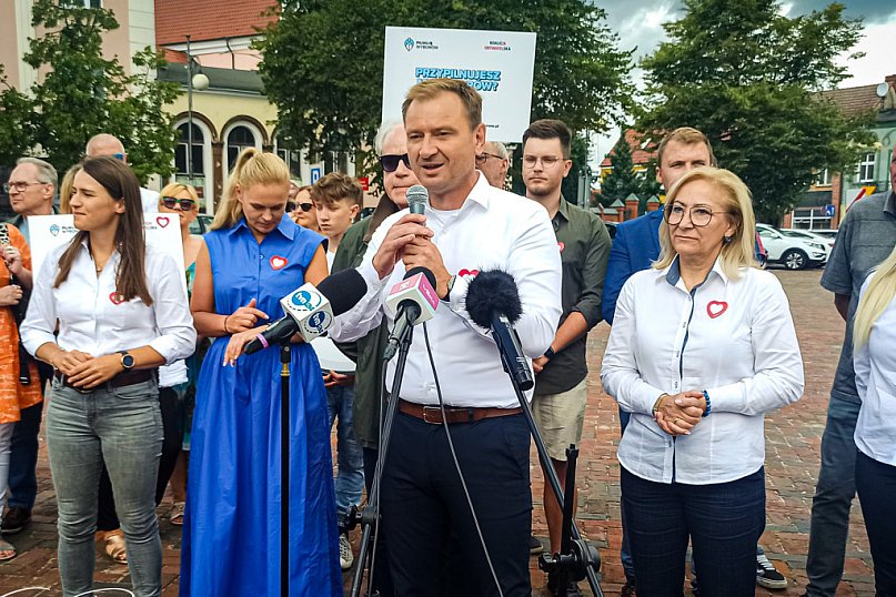 Przypilnujmy wyborów - happening w Chodzieży