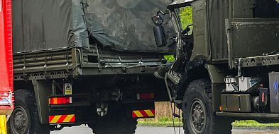 Szczecin: pięcioro poszkodowanych po zderzeniu brytyjskich pojazdów wojskowych-7437