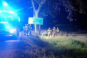 Śmiertelny wypadek na DK11 w Podaninie. Nie żyje 54-letni mężczyzna-11274