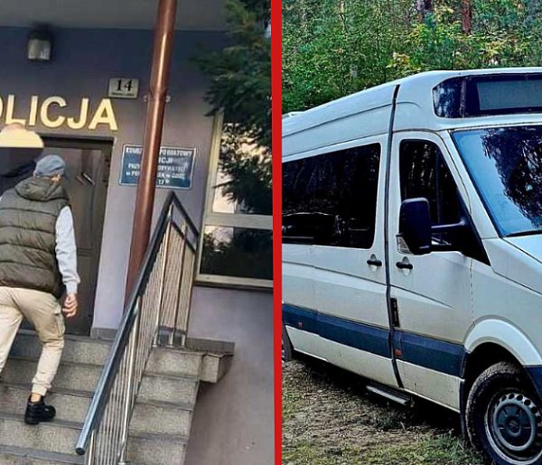 Błyskawiczna akcja policji w Chodzieży! Odzyskali busa dla niepełnosprawnych-12615