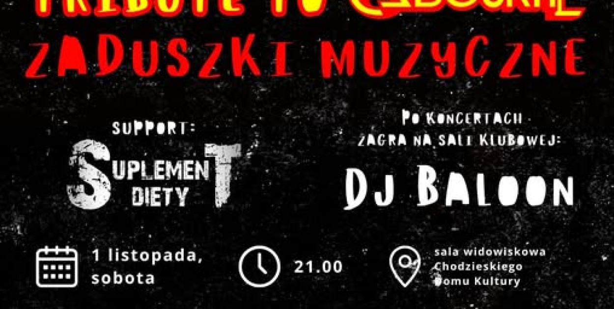 Zaduszki Muzyczne ChDK: Any More "Tribute to Ozzy Osbourne"